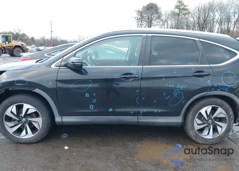 2016 Honda Cr-V Touring from USA, damaged, VIN 5J6RM4H97GL076212